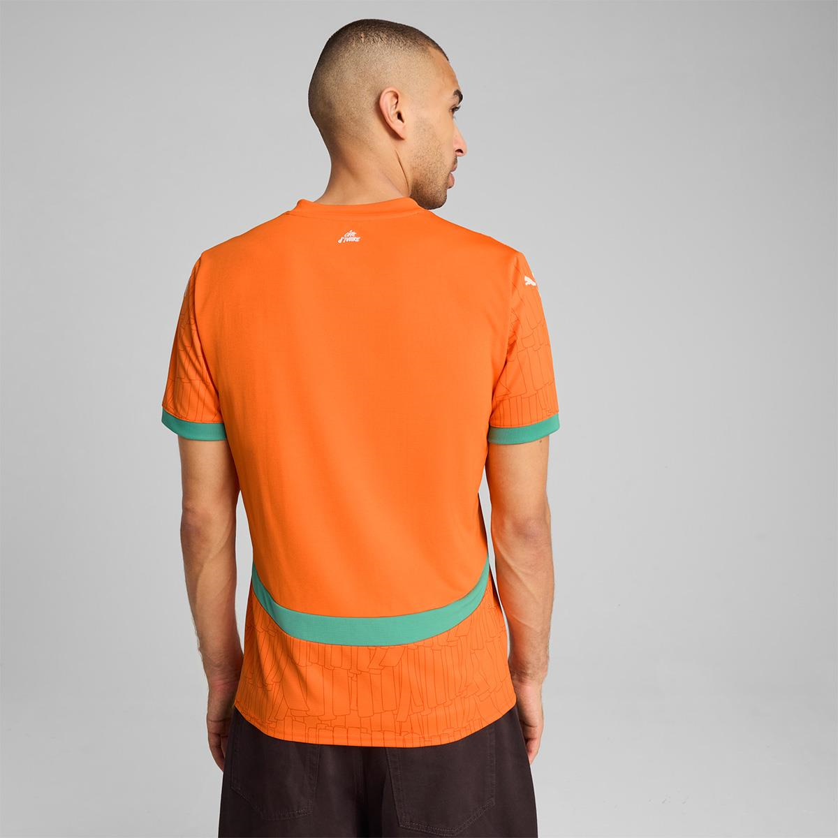 Puma - Maillot De Foot FIF Côte D'Ivoire Away Jersey Replica 777210 Blanc Beige 445168 Puma - Maillot De Foot FIF Côte D'Ivoire Away Jersey Replica 777210 Blanc Beige 445168